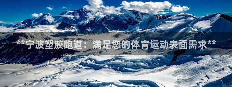 谈球吧出款：**宁波塑胶跑道：满足您的体育运动表面需求**