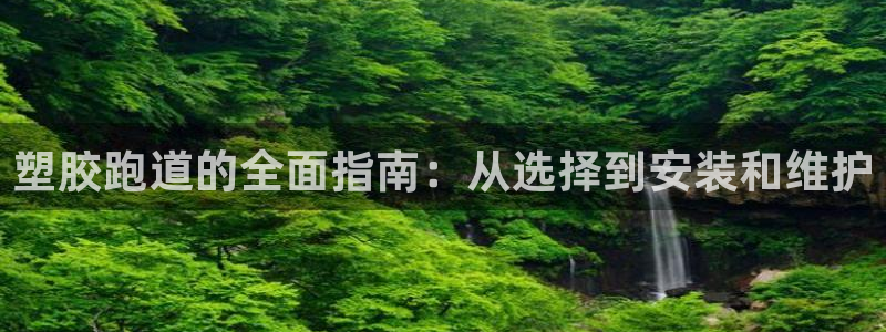 谈球吧打不开了：塑胶跑道的全面指南：从选择到安装和维护