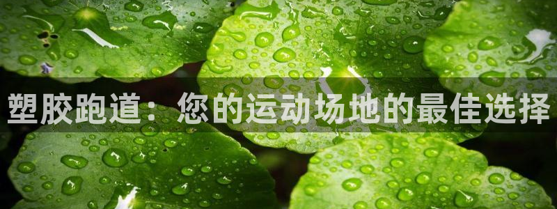 谈球吧出款：塑胶跑道：您的运动场地的最佳选择