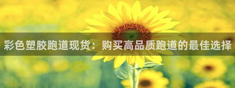 谈球吧网址：彩色塑胶跑道现货：购买高品质跑道的最佳选择