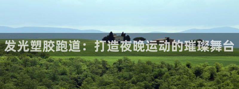 谈球吧真人：发光塑胶跑道：打造夜晚运动的璀璨舞台