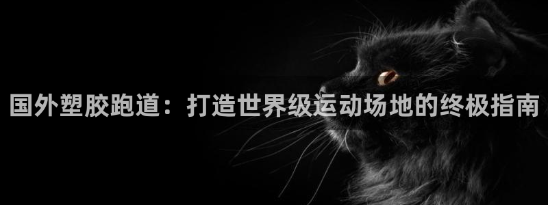 谈球吧最新APP下载：国外塑胶跑道：打造世界级运动场地的终极指南