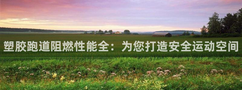 谈球吧平台正规吗可信吗安全吗：塑胶跑道阻燃性能全：为您打造安全运动空间