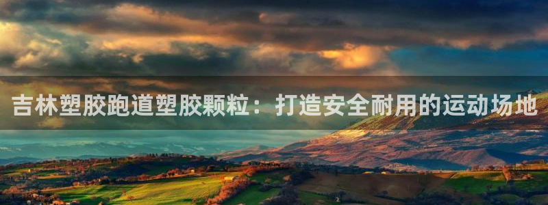 谈球吧体育app下载官网安卓：吉林塑胶跑道塑胶颗粒：