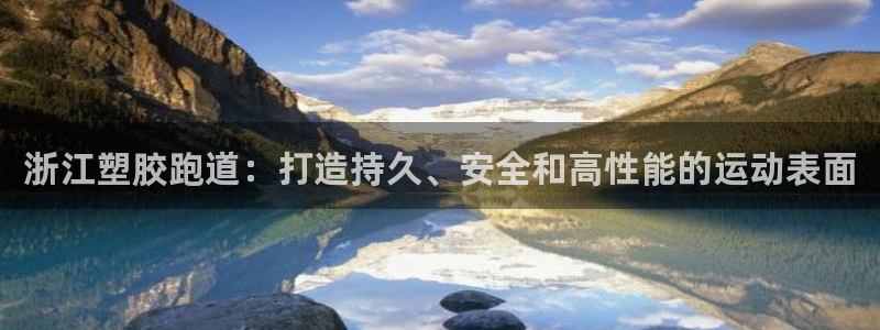 谈球吧登录：浙江塑胶跑道：打造持久、安全和高性能的运动表面
