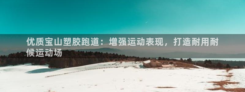 谈球吧红包激活码：优质宝山塑胶跑道：增强运动表现，打