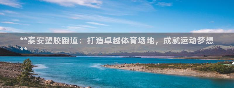 谈球吧官网提款不了：**泰安塑胶跑道：打造卓越体育场地，成就运动梦想
**