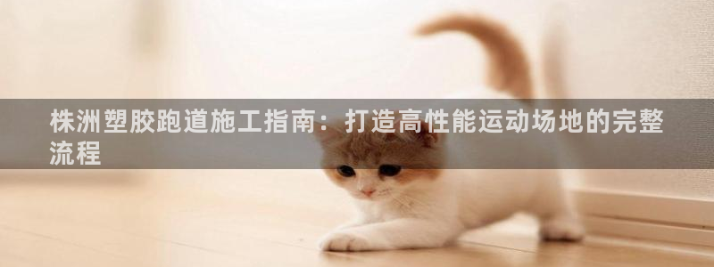 谈球吧体育赛事：株洲塑胶跑道施工指南：打造高性能运动