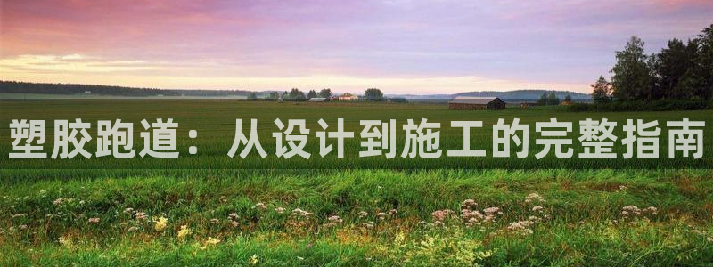 谈球吧下载地址：塑胶跑道：从设计到施工的完整指南