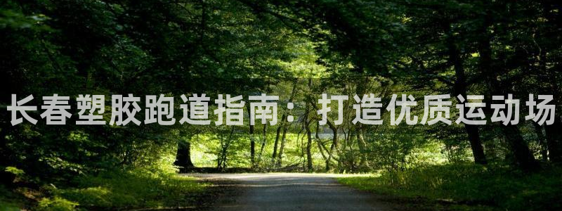 谈球吧体育官方入口:长春塑胶跑道指南:打造优质运动场